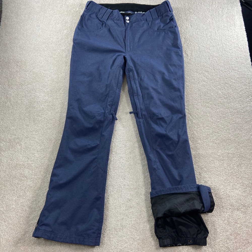 Sims Snowboard Pants Mens Medium Blue Ultimate Equipment Insulated Gaiters
